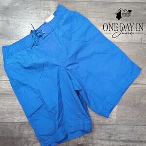 St. John's Bay Below the Knee Swim Trunks Size M